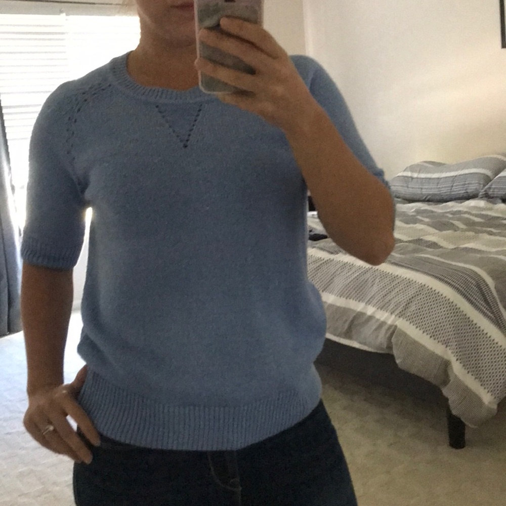 Women’s Tops 3 for $10!!🎉HPBlue sparkle sweater banana republic